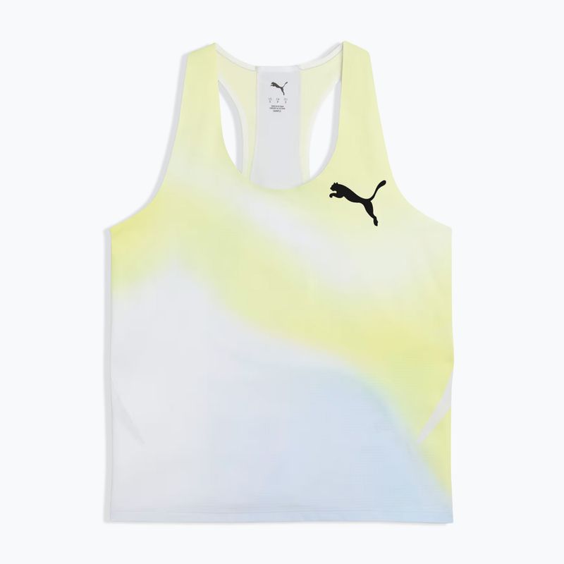 Dámske bežecké tričko PUMA Lightspeed Ultraweave Graphic Singlet silver mist 6