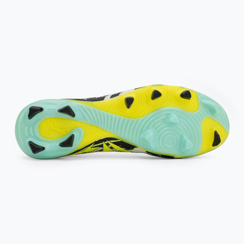 Kopačky  PUMA Future 9 Match Ctivity Fg/Ag yellow alert/mint jelly/puma white/puma black 4