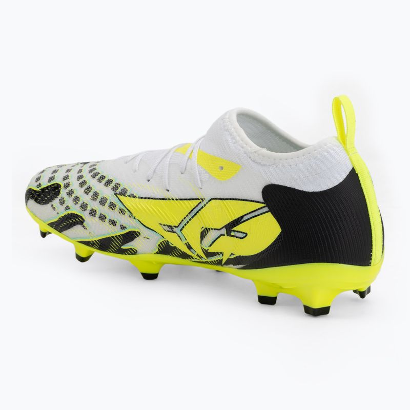 Detské kopačky PUMA Future 9 Match Creativity Fg/Ag Jr yellow alert/mint jelly/puma white/puma black 3