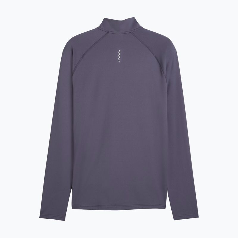 Pánska bežecká mikina PUMA Run Velocity Cloudspun 1/4 Zip inky depths 5