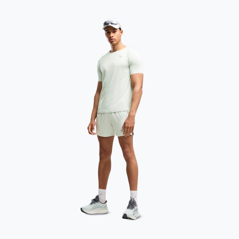 Pánske bežecké tričko PUMA Run Cloudspun Tee creme de mint 2