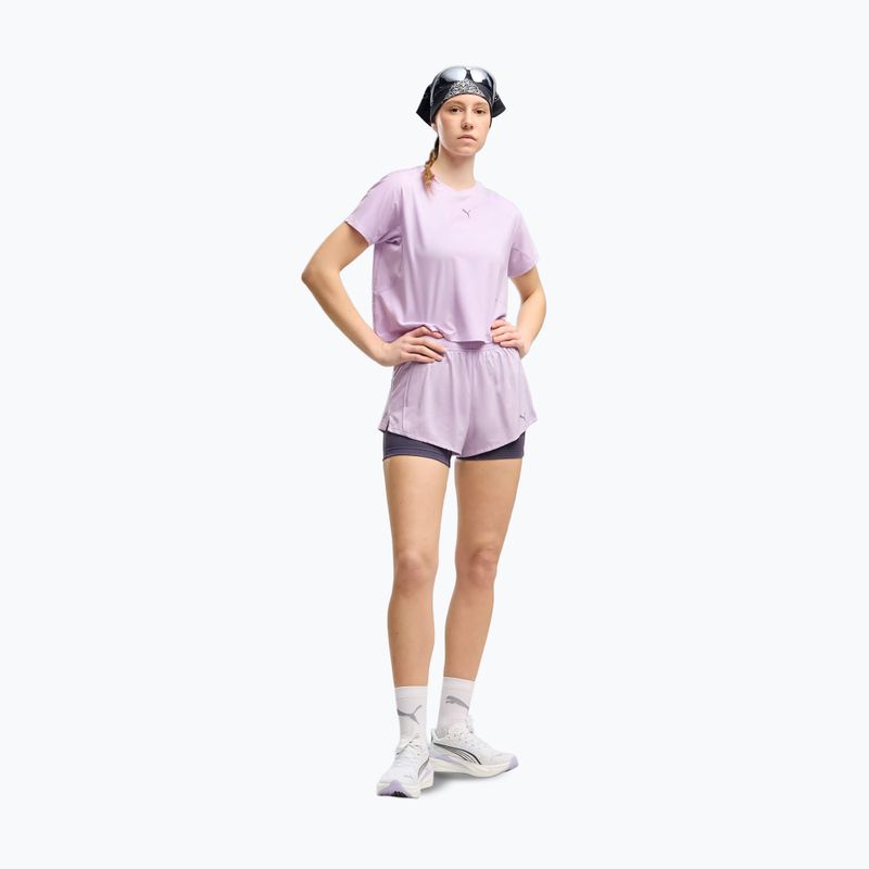 Dámske bežecké tričko PUMA Run Brightstride Cloudspun light lavender 2