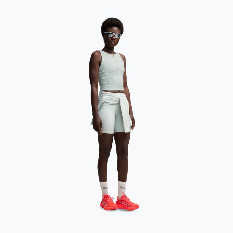 Dámske bežecké tielko PUMA Run Lightstride Crop Top creme de mint 2