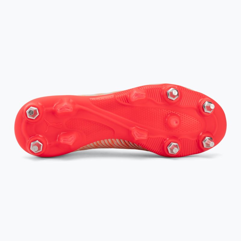 Kopačky PUMA Future 9 Pro MxSG sugared almond/puma white/ultra red/puma black 4