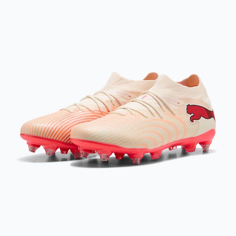 Kopačky PUMA Future 9 Match MxSG sugared almond/puma white/ultra red/puma black 4