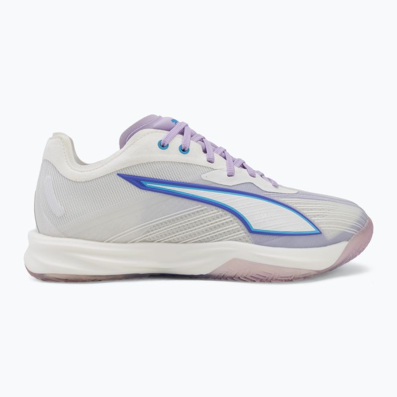 Hádzanárske topánky PUMA Accelerate Nitro SQD 5 puma white/royal sapphire/light lavender 2