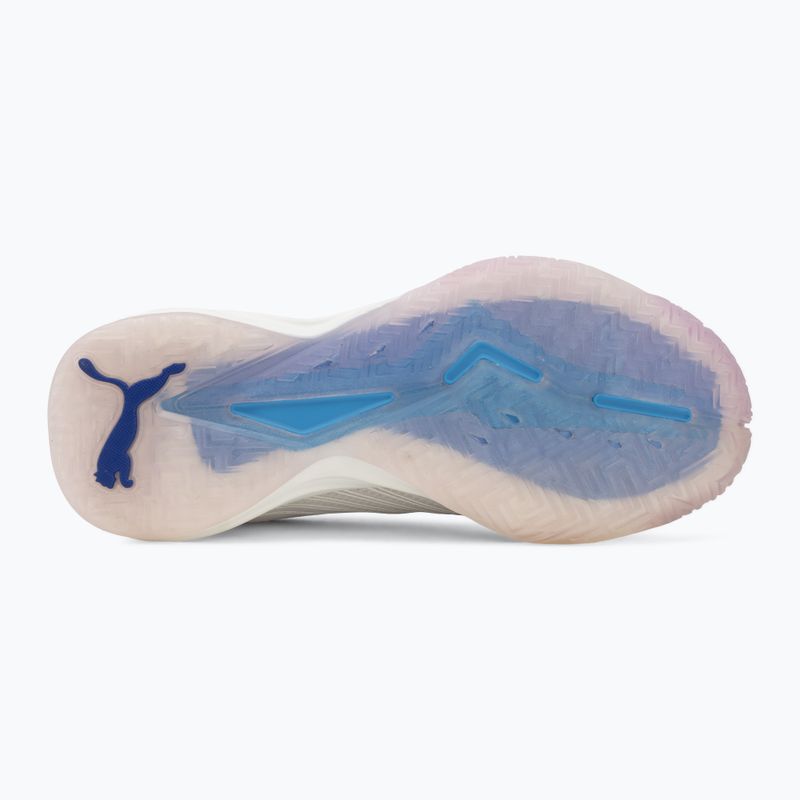 Hádzanárske topánky PUMA Accelerate Nitro SQD 5 puma white/royal sapphire/light lavender 4
