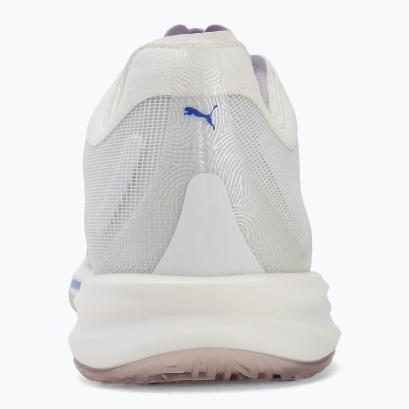 Hádzanárske topánky PUMA Accelerate Nitro SQD 5 puma white/royal sapphire/light lavender 6