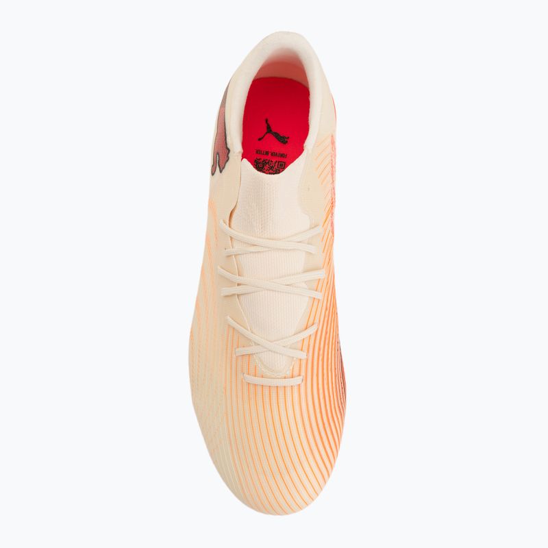 Kopačky PUMA Future 9 Match Fusion FG/AG sugared almond/puma white/ultra red/puma black 3