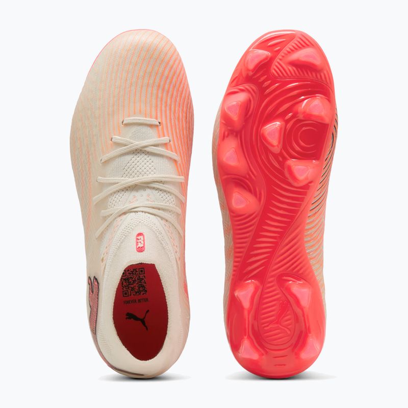 Detské kopačky PUMA Future 9 Pro FG/AG Jr sugared almond/puma white/ultra red/puma black 4