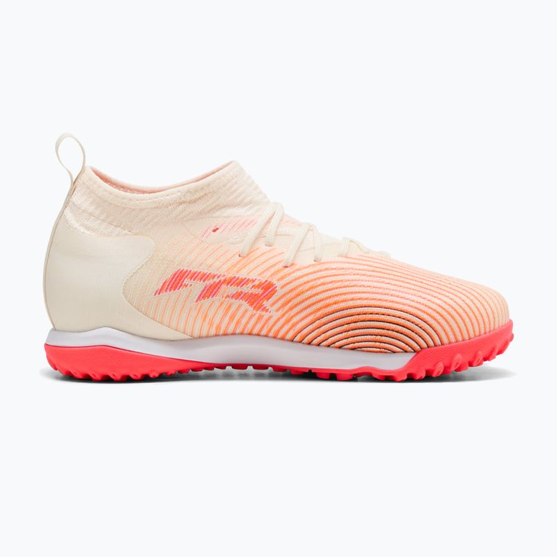 Detské kopačky PUMA Future 9 Match TT+ Mid Jr sugared almond/puma white/ultra red/puma black 2