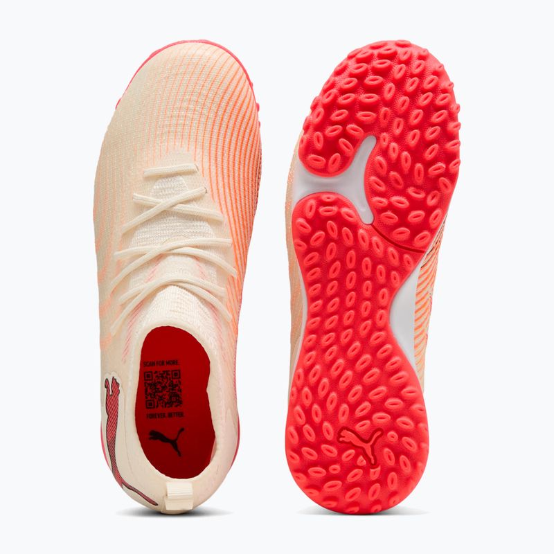 Detské kopačky PUMA Future 9 Match TT+ Mid Jr sugared almond/puma white/ultra red/puma black 5