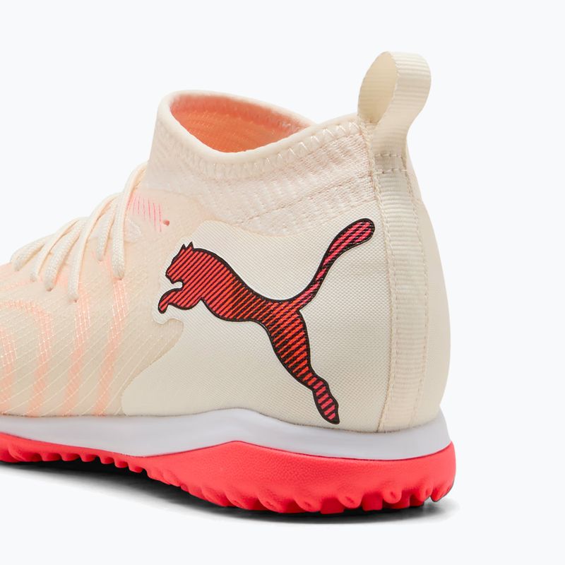Detské kopačky PUMA Future 9 Match TT+ Mid Jr sugared almond/puma white/ultra red/puma black 6