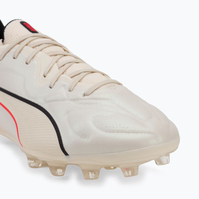 Kopačky PUMA King 20 Pro FG/AG sugared almond/puma black/ultra red 7