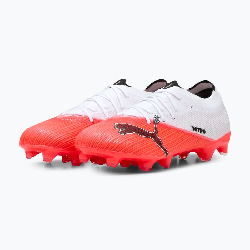 Kopačky PUMA Ultra Nitro 7 Match FG/AG ultra red/puma black/puma white 3