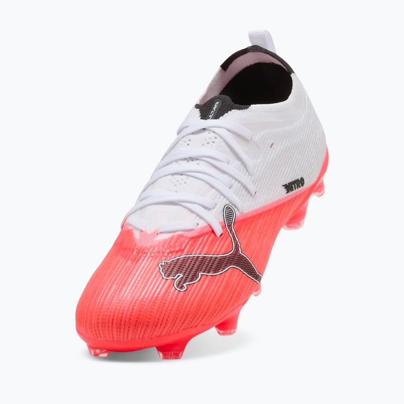 Detské kopačky Puma Ultra Nitro 7 Ultimate FG/AG Jr ultra red/puma black/puma white 4