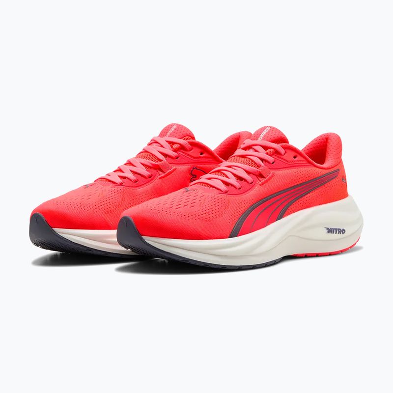 Bežecké topánky Puma Electrify Nitro 5 ultra red/inky depths 4