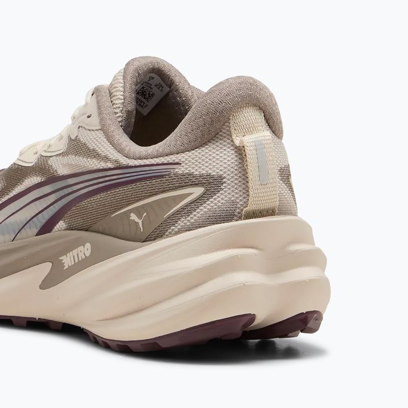 Dámske bežecké topánky Puma Velocity NITRO Trail silver fog/ruby 5