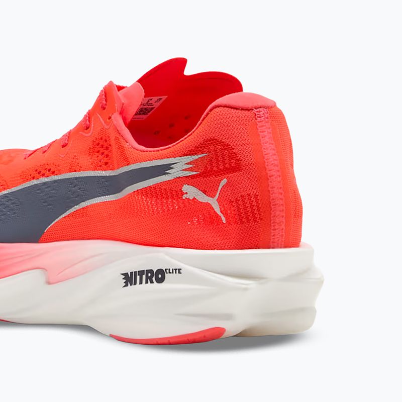 Pánske bežecké topánky PUMA Deviate Nitro Elite 4 ultra red/inky depths 5
