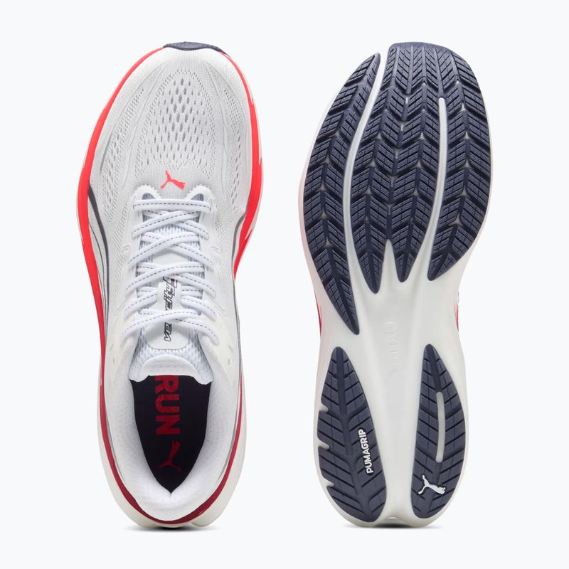 Pánske bežecké topánky Puma Velocity Nitro 5 puma white/ultra red 4