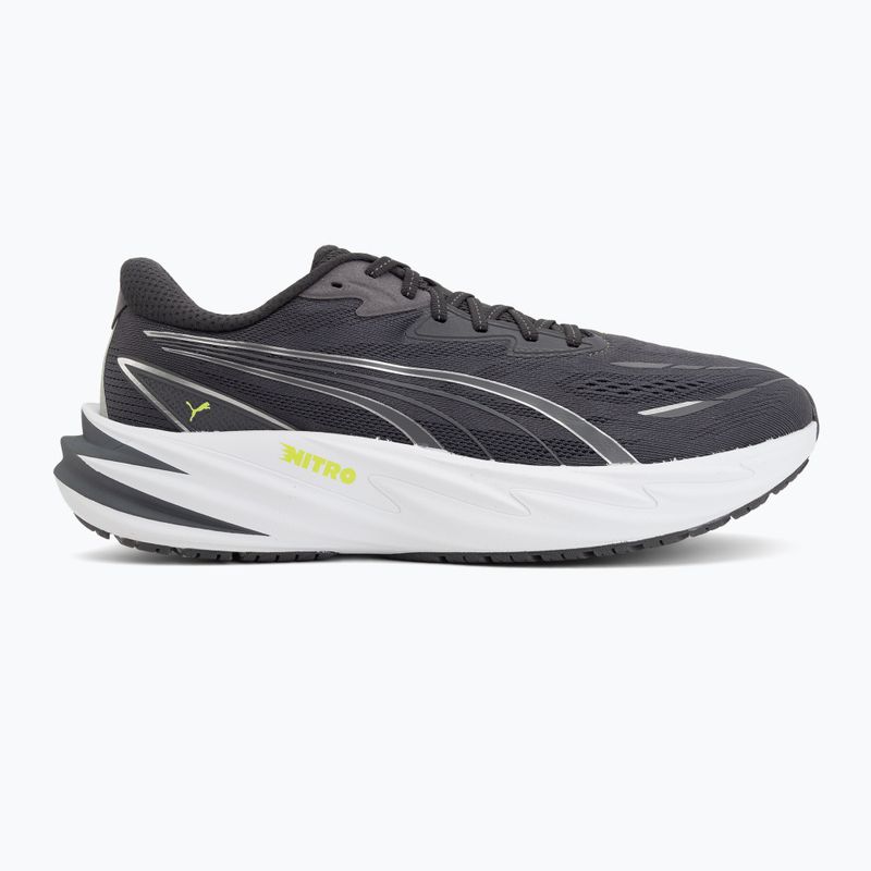 Pánske bežecké topánky Puma Velocity Nitro 5 moody gray/sunny lime 2