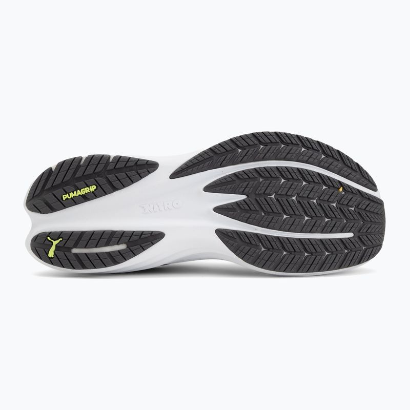 Pánske bežecké topánky Puma Velocity Nitro 5 moody gray/sunny lime 4