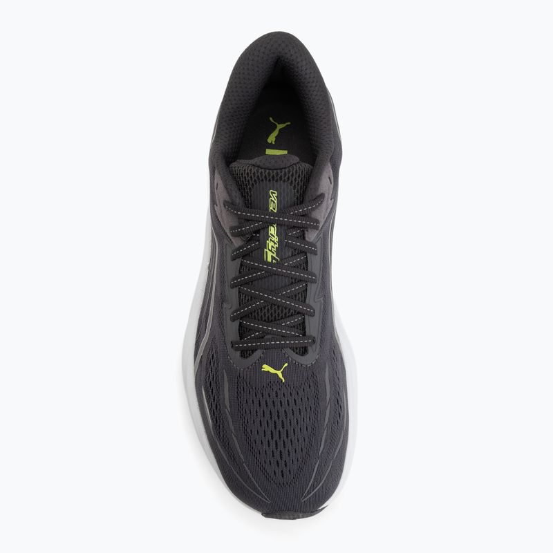 Pánske bežecké topánky Puma Velocity Nitro 5 moody gray/sunny lime 5