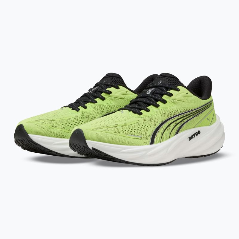 Pánske bežecké topánky Puma Velocity Nitro 5 sunny lime/moody gray 4