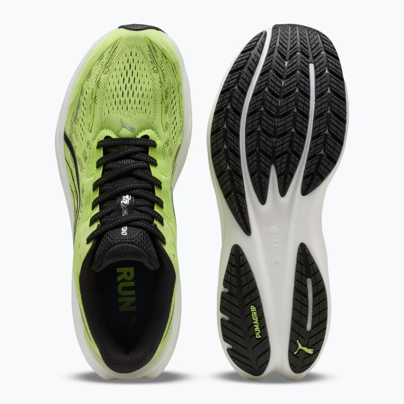 Pánske bežecké topánky Puma Velocity Nitro 5 sunny lime/moody gray 5