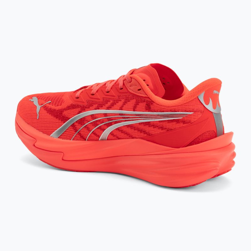 Pánske bežecké topánky PUMA Deviate Nitro 4 ultra red/puma silver 3