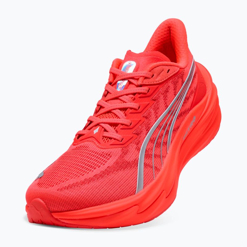 Pánske bežecké topánky PUMA Deviate Nitro 4 ultra red/puma silver 4
