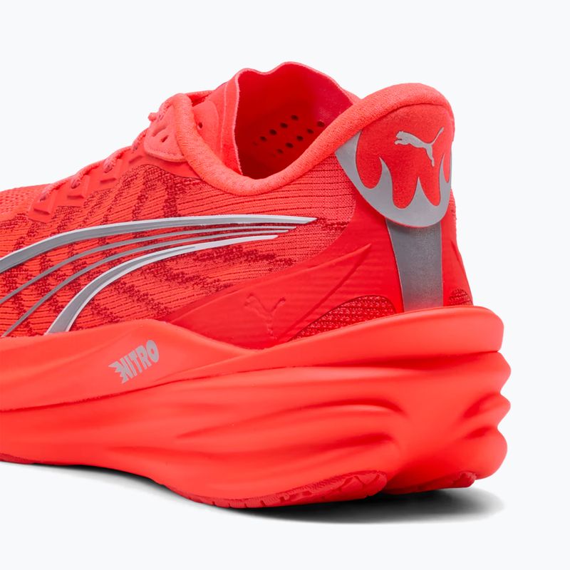 Pánske bežecké topánky PUMA Deviate Nitro 4 ultra red/puma silver 6