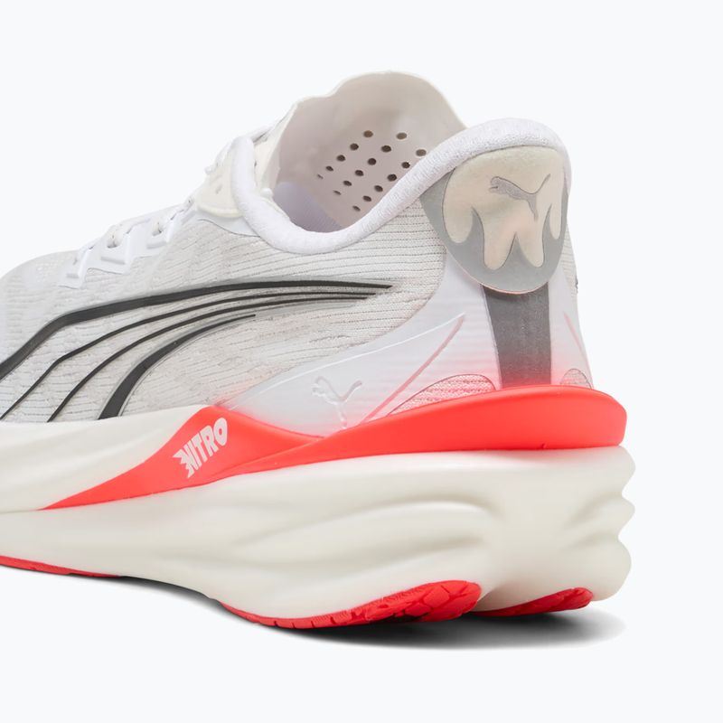 Pánske bežecké topánky PUMA Deviate Nitro 4 puma white/ultra red 6