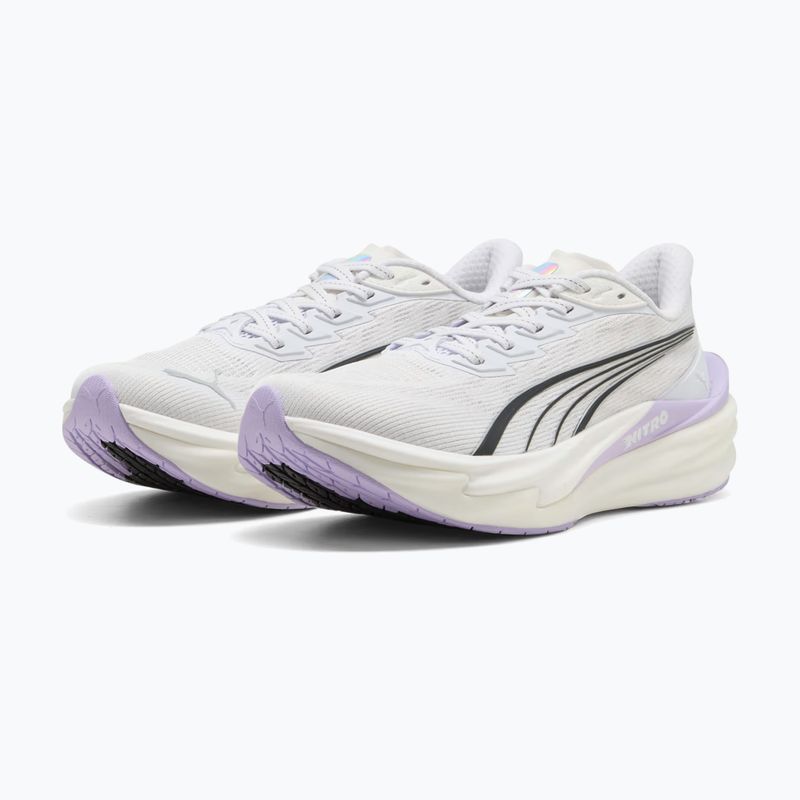 Dámske bežecké topánky PUMA Deviate Nitro 4 puma white/light lavender 3