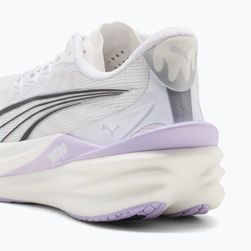 Dámske bežecké topánky PUMA Deviate Nitro 4 puma white/light lavender 6