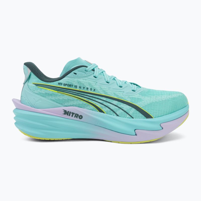 Dámske tréningové topánky PUMA Deviate Nitro 4 X Hyrox intense mint/light lavender 2