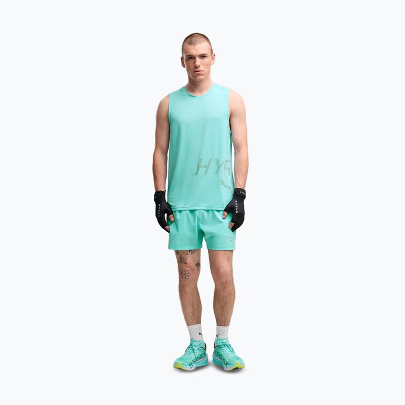 Tréningové topánky PUMA Deviate Nitro 4 X Hyrox intense mint/light lavender 8