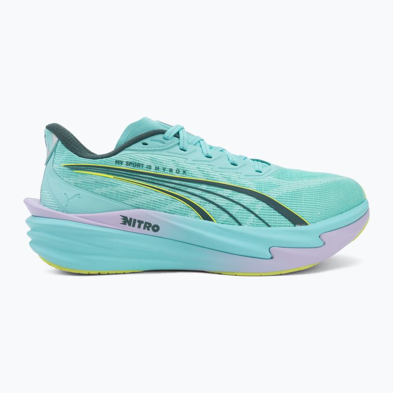 Tréningové topánky PUMA Deviate Nitro 4 X Hyrox intense mint/light lavender 2