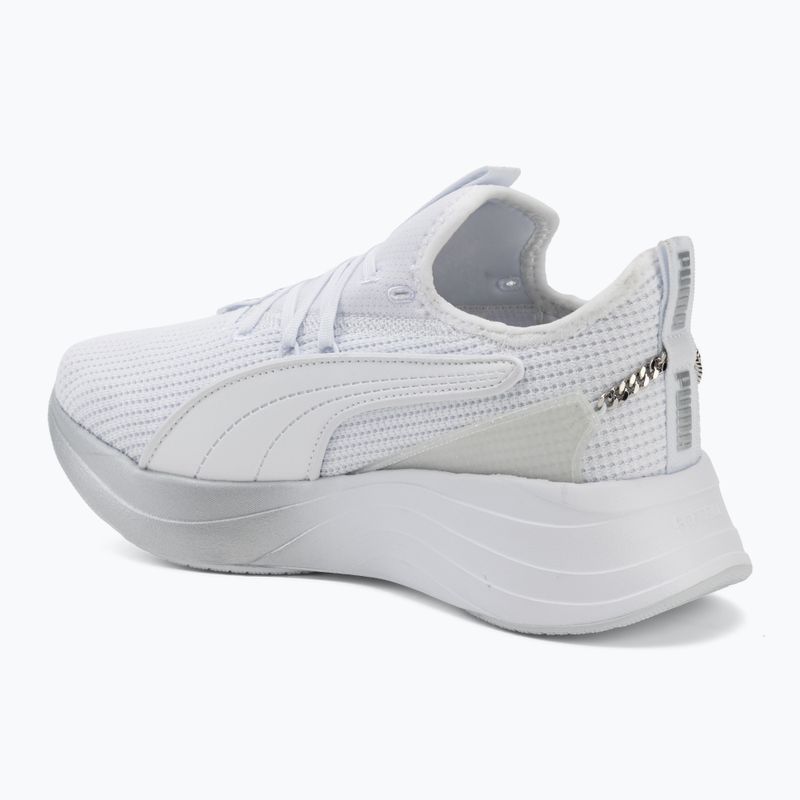 Dámske topánky PUMA Softride Sabrina Polished Chrome puma white/silver mist/puma silver 3