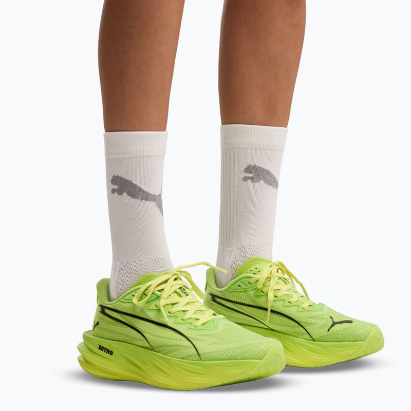 Dámske bežecké topánky Puma Deviate Pure Nitro sunny lime 7