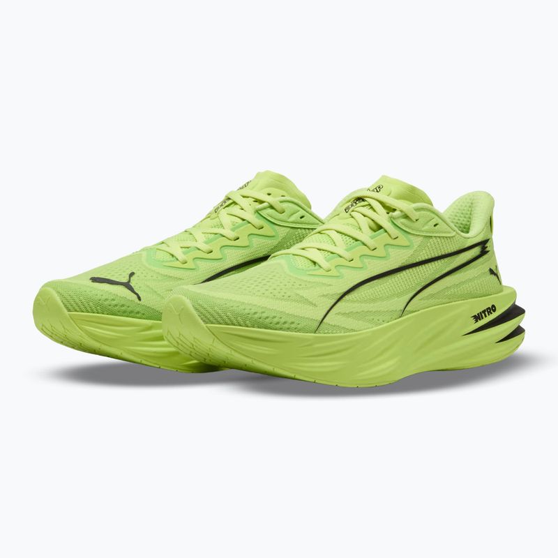 Pánske bežecké topánky Puma Deviate Pure Nitro sunny lime/puma black 4
