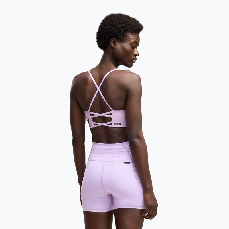 Fitness podprsenka Puma Hyrox Strappy Pwrmode light violet 2