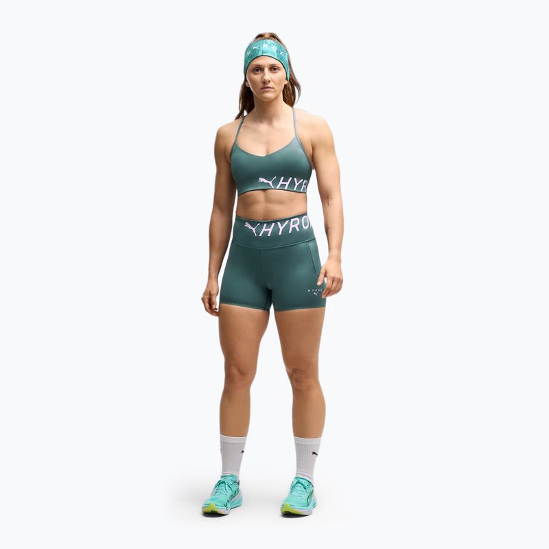 Fitness podprsenka Puma Hyrox Strappy Pwrmode herb garden 2
