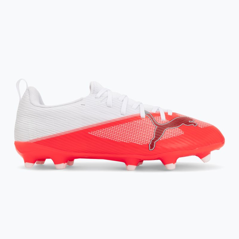 Detské kopačky PUMA Ultra 7 Match FG/AG Jr ultra red/puma black/puma white 2