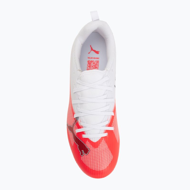 Detské kopačky PUMA Ultra 7 Match FG/AG Jr ultra red/puma black/puma white 5