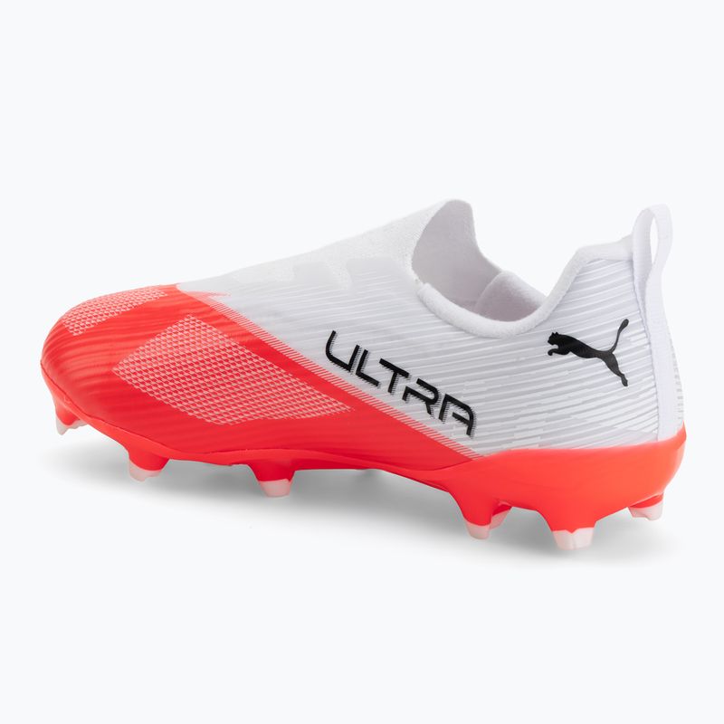 Detské kopačky PUMA Ultra 7 Match LL FG/AG Jr ultra red/puma black/puma white 3