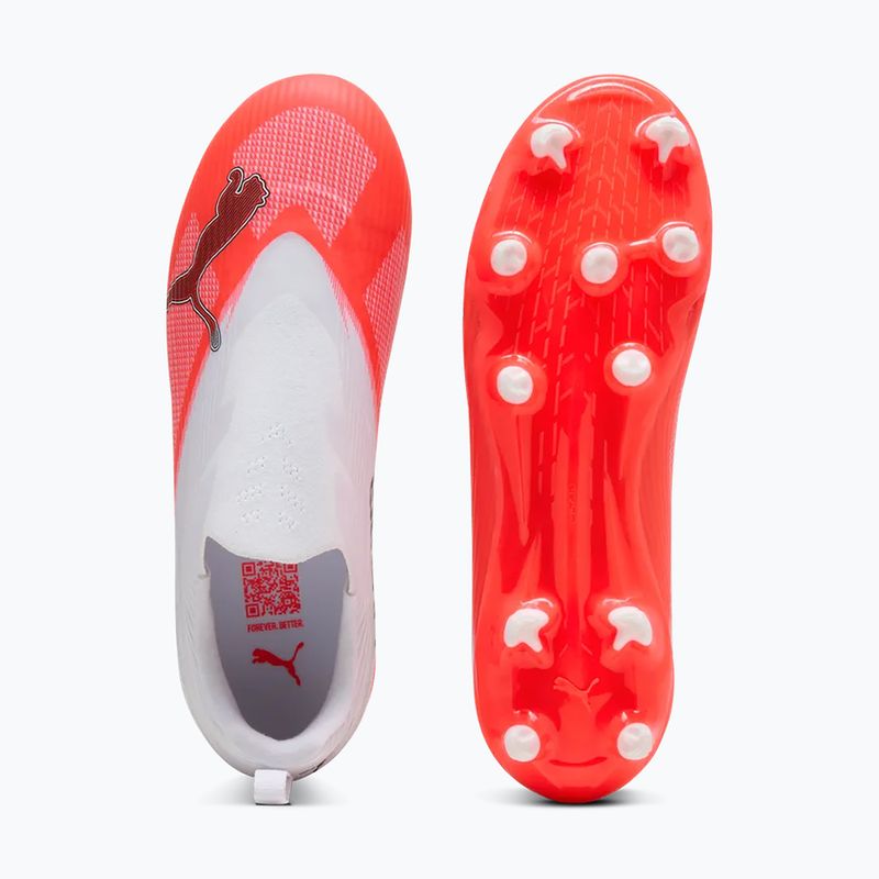 Detské kopačky PUMA Ultra 7 Match LL FG/AG Jr ultra red/puma black/puma white 3