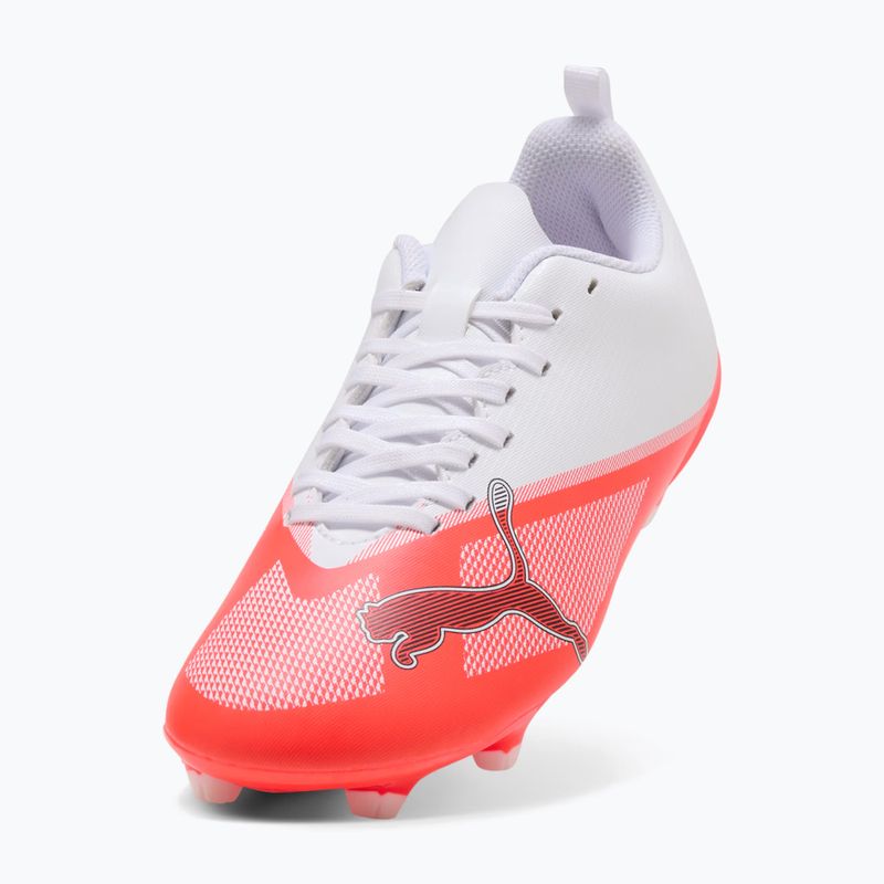 Detské kopačky Puma Ultra 7 Play FG/AG Jr Ultra Red/Puma Black/Puma White 4