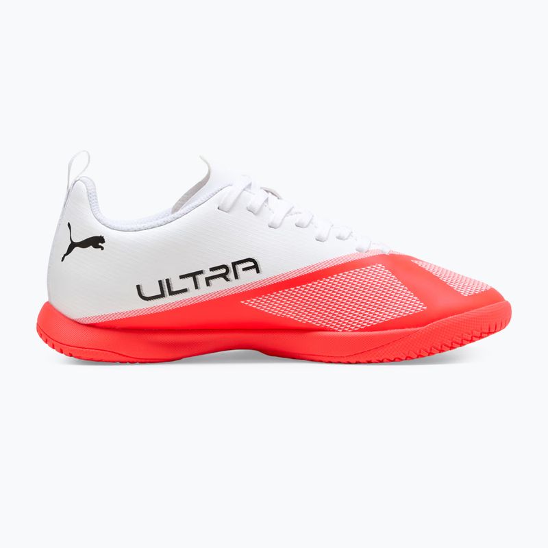 Detské kopačky Puma Ultra 7 Play IT Jr Ultra Red/Puma Black/Puma White 2