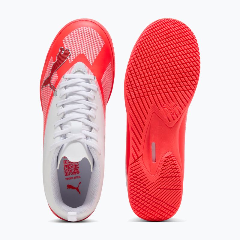 Detské kopačky Puma Ultra 7 Play IT Jr Ultra Red/Puma Black/Puma White 5